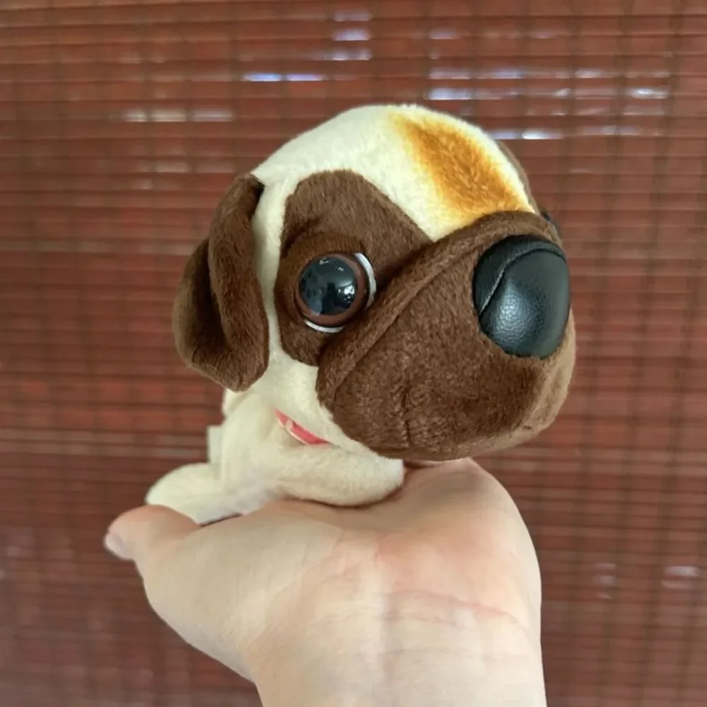 The Dog Artist 2002 Pug Bulldog Dog  Plush Stuffed Toy